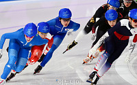 [포토] 역주하는 박지우, 빙속 여자 매스스타트 준결승서 아쉽게 탈락