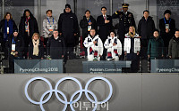 [포토] 평창올림픽 폐막식, 국민의례하는 문재인 대통령