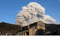 [포토] 일본 화산폭발 분화 모습 포착, 거대한 화산재 구름