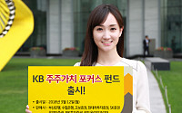 KB자산운용, ‘KB주주가치포커스펀드’ 출시