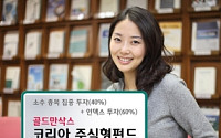 하나대투證, ‘골드만삭스 코리아 주식형펀드’ 판매