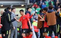 한국, 북아일랜드에 2대1로 아쉬운 역전패