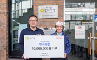 한국토요타, 노숙인 시설 ‘안나의 집’에 기부금 1000만 원 전달