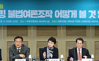 野, ‘드루킹 사건’ 의혹 공세 지속…한국당·바른미래당 합동 간담회 개최