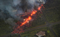 미국 하와이 화산 폭발, 용암 분출 현장 모습 살펴보니 '공포'… [포토]