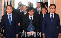 [포토] 김상조, 10대그룹 정책 간담회 참석