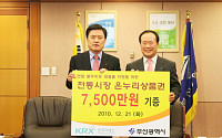 거래소, 사회복지시설에 1억5000만원 온누리상품권 기부