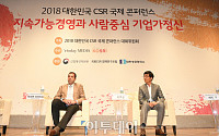 [포토] ‘2018 대한민국 CSR 국제 콘퍼런스’ 토론 벌이는 패널들