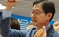 [6.13지방선거] 김경수 경남지사 당선인, '드루킹' 질문에 &quot;선거과정서도 문제없음을 보여드렸다&quot;