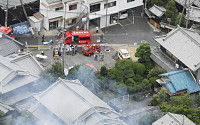 [포토] 일본 오사카 지진 피해 모습 '곳곳에서 흔들리고 깨지고'