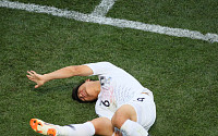 [2018 러시아 월드컵] '한국 VS 스웨덴' 박주호, 전반 27분 허벅지 근육 부상으로 김민우와 교체