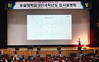 숭실대, 서울·경인지역 진학교사 초청 2019학년도 입시설명회 개최