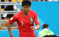 [2018 러시아 월드컵] '손흥민 만회골' 한국 1-2 멕시코(후반 추가시간)