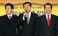 [포토]2011 신년사하는 손학규 대표