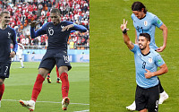 [2018 러시아 월드컵] 프랑스 VS 우루과이, '음바페·그리즈만 VS 수아레즈·카바니' 맞대결 주목!