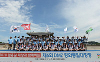 밀레, 엄홍길 대장과 함께하는 'DMZ 평화통일 대장정' 6년 연속 후원
