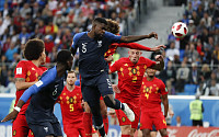 [2018 러시아 월드컵] '움티티 결승골' 프랑스, 벨기에 1-0으로 꺾고 결승 진출…20년 만의 우승 노린다!