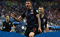 [2018 러시아 월드컵] '만주키치 결승골' 크로아티아, 잉글랜드 2-1로 꺾고 사상 첫 결승 진출!