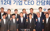 [포토] '파이팅' 외치는 백운규 장관과 CEO