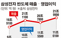 최대 실적 삼성전자 반도체, 정체 기로에 서나