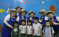 삼성물산, 미얀마 낙후 지역 학교서 해외 봉사활동
