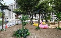 [포토] 서울시청 앞에 해변이