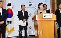 [포토] BMW 차량 운행정지 결정 관련 대국민 담화문 발표하는 김현미 장관