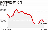 총수 부재 롯데그룹…한달새 시총 2.5조 증발