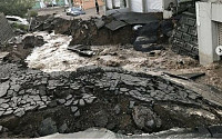 '일본 지진' 홋카이도 삿포로 지진 피해 현장 사진… 담벼락·건물 외벽도 '우르르'
