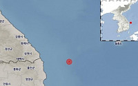 울진 동쪽 46㎞ 해역서 규모 2.4 지진 발생…“여진 등 후속 상황 주목”