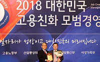 소진공, ‘2018 대한민국 고용친화 모범경영대상’ 수상