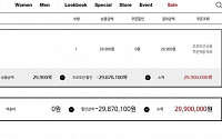 탑텐, &quot;조끼패딩이 2990만원?&quot;…인터넷쇼핑몰 가격표시 오류·먹통