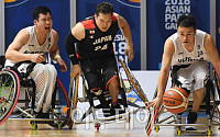 [포토] 장애인 AG, 한국 vs 일본 휠체어 농구