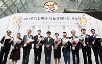HDC현대산업개발, ‘2018 대한민국 나눔국민대상’ 수상