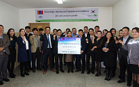 광해관리공단, 몽골에 석탄 분석 장비 기증