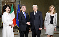 문 대통령, 이탈리아 대통령과 오찬회담 가져…미래지향적 실질 협력 논의