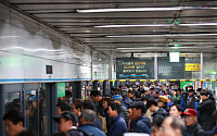 철도노조 파업…서울 지하철 1ㆍ3ㆍ4호선 지연 운행