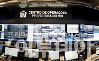 삼성전자, 브라질 리우에 대형 모니터 설치