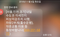 서울·인천·경기 7일 '차량 2부제' 실시…위반하면 벌금? 출퇴근 대중교통 무료는?