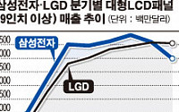 LGD 4분기 패널 판매서 삼성 제치고 1위 등극