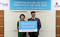HUG, 부산 사회복지공동모금회에 기부금 9000만원 전달