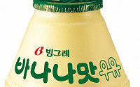 바나나우유 가격 오른다…빙그레, 100원 인상 추진