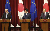 일본-EU, 세계 최대 자유무역지대 만든다