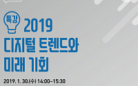 국립중앙도서관, '2019 디지털 트렌드와 미래 기회' 특강 30일 개최