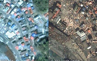[日강진] '충격'...구글이 공개한 대지진 前後 위성사진