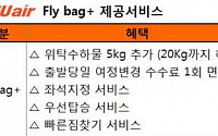 제주항공, 부가 서비스 포함 ‘Fly bag+’ 할인