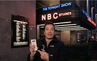 삼성 갤럭시S10으로 미 NBC 유명 토크쇼 촬영