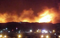 고성 산불, 민가 곳곳 불타…주민 600명 학교로 대피, 화재 현장 인근서 사망자 1명 발견