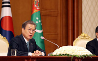 문 대통령 “한국 기업 투르크메니스탄 에너지·플랜트 사업에 참여 확대”