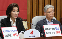 나경원 자유한국당 의원 “북한 미사일, 굴종적 대북정책 결과”